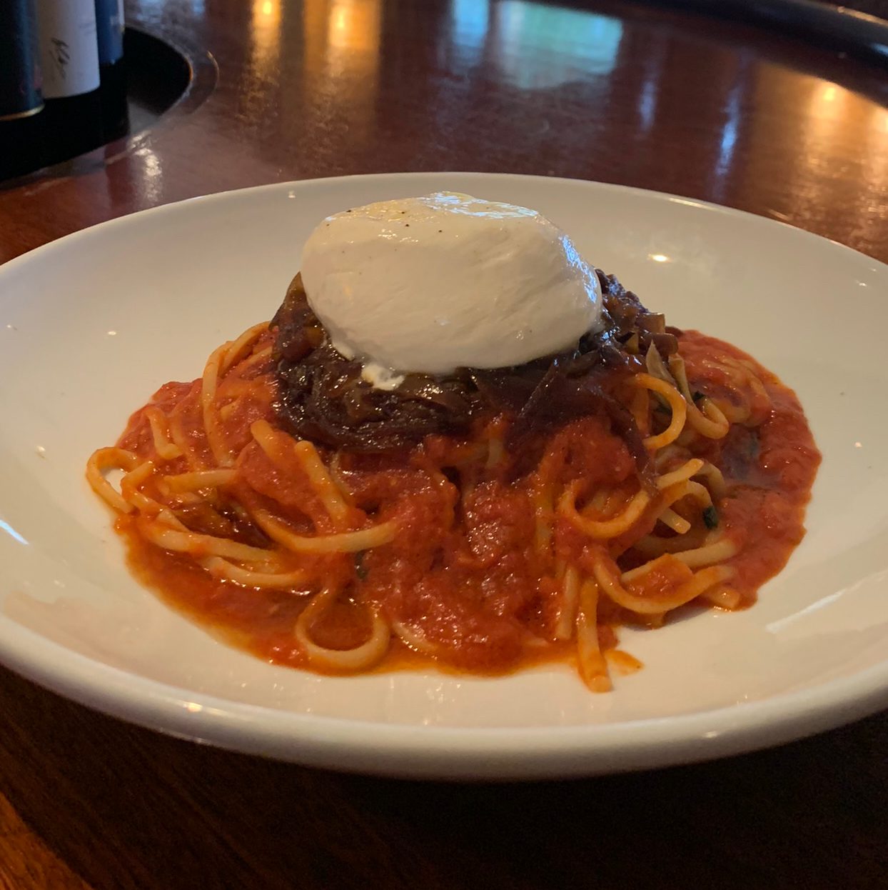 Linguine Pomodoro.