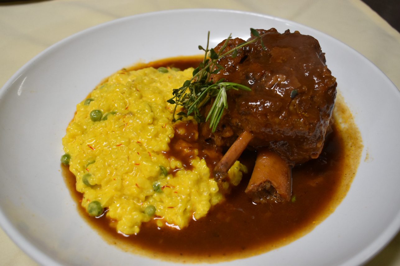 Pork Osso Bucco.