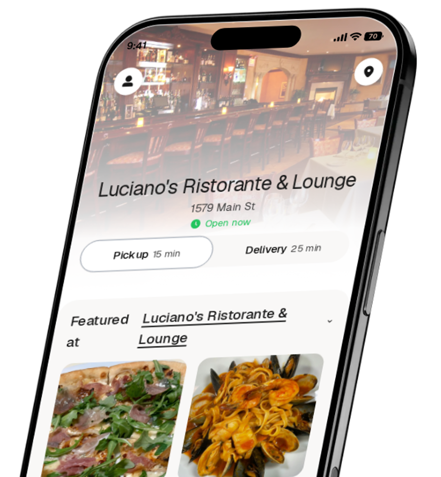 Luciano's Ristorante & Lounge app preview