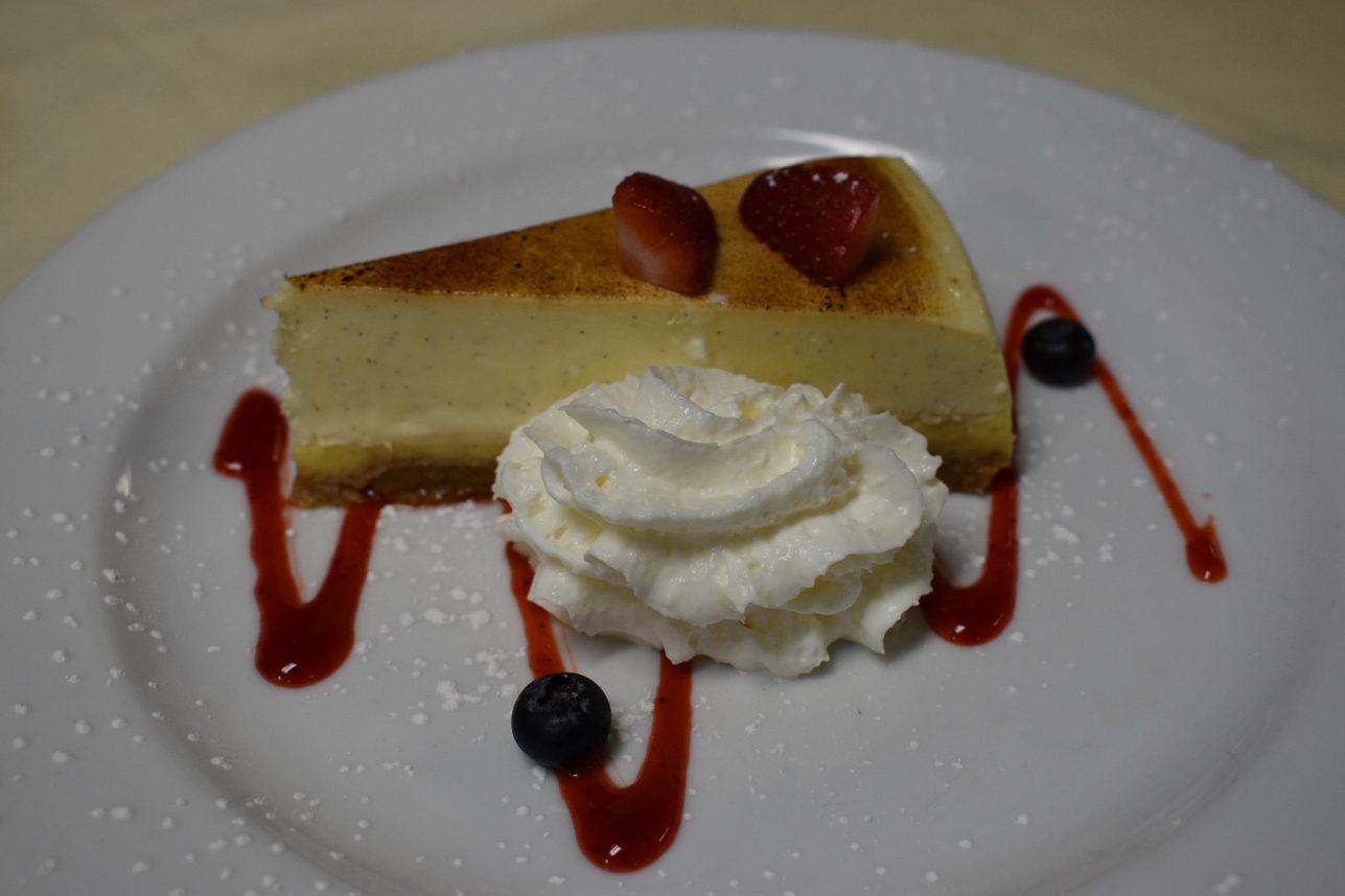 Cheesecake Creme Brulee.
