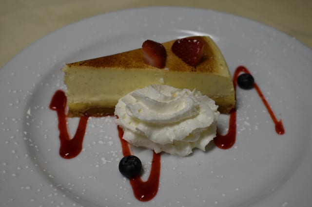 Cheesecake Creme Brulee.