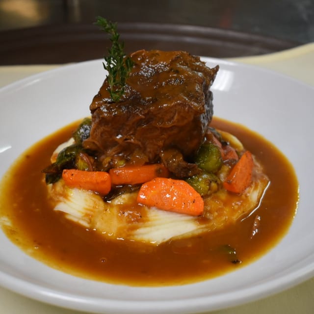 Braised Short Ribs.