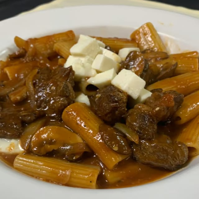 Rigatoni Boscaiola.