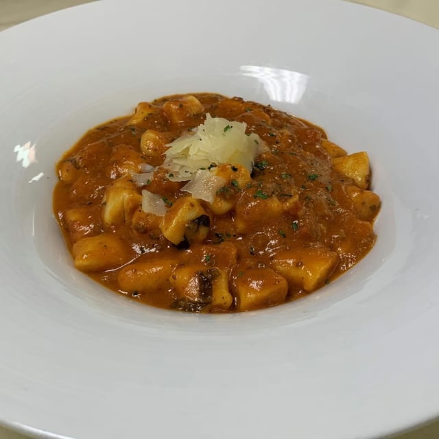 House Made Ricotta Gnocchi Pasta.