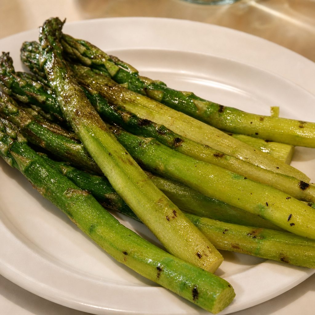 Grilled Asparagus.