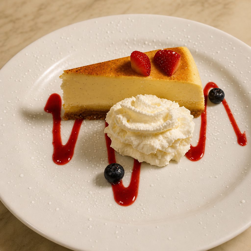 Cheesecake Creme Brulee.