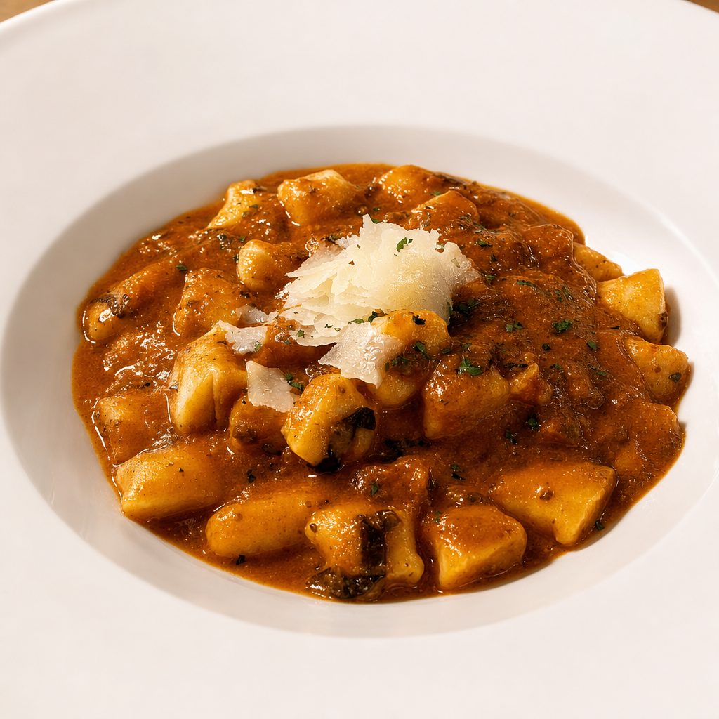 House Made Ricotta Gnocchi Pasta.