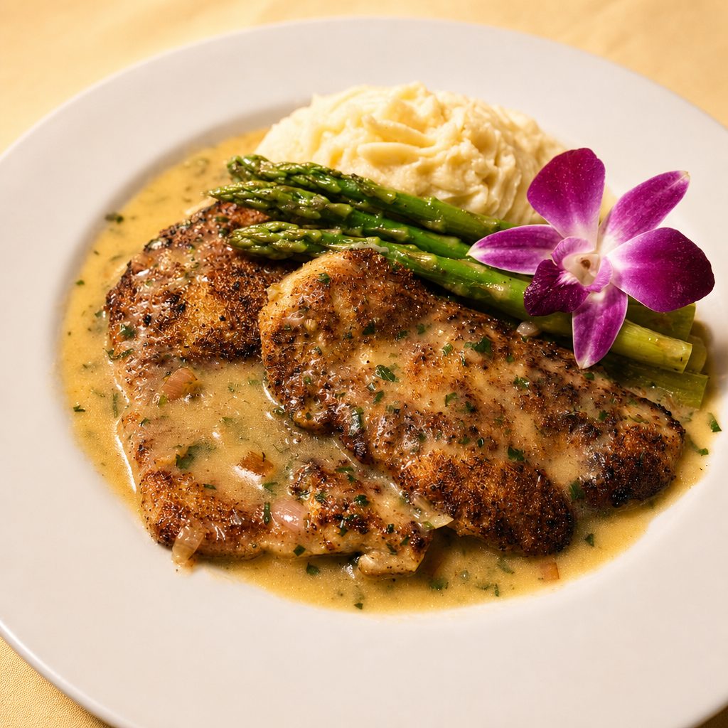 Chicken Oreganato.