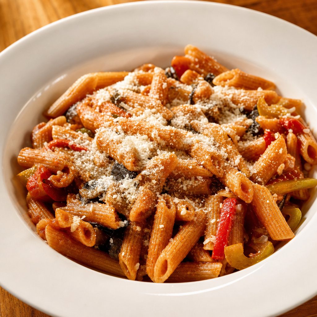 Mediterranean Whole Wheat Penne.
