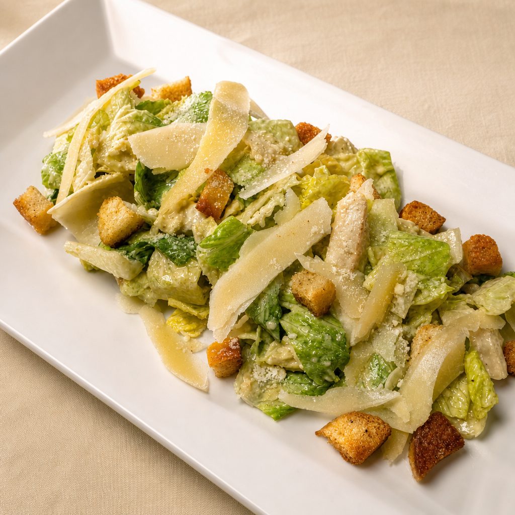 Classic Caesar Salad.