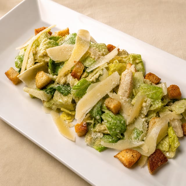 Classic Caesar Salad.