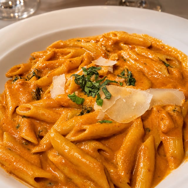 Penne Ala Vodka Pasta.