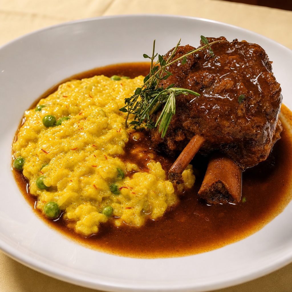 Pork Osso Bucco.